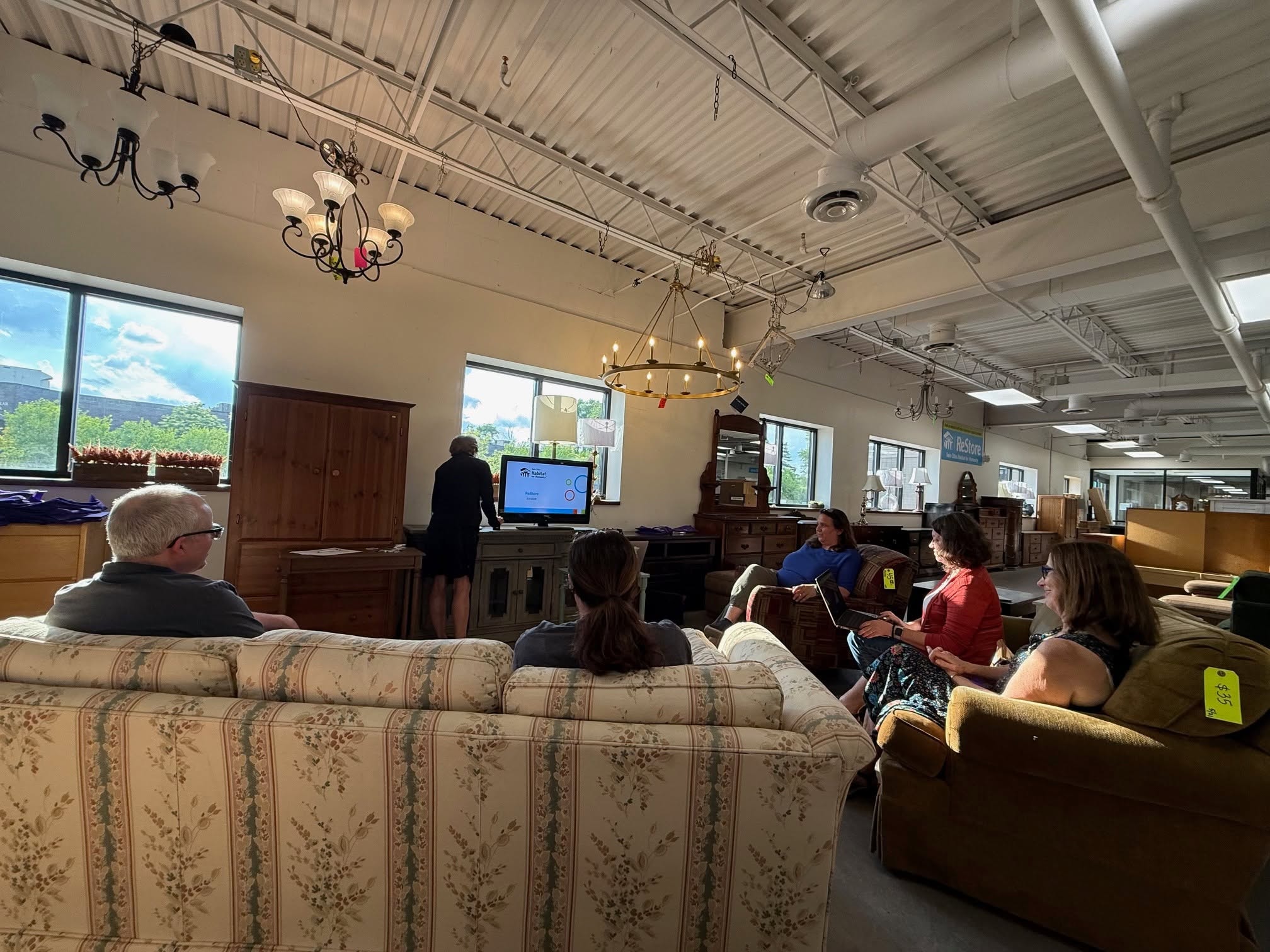 MNHTF meeting at Habitat for Humanity ReStore